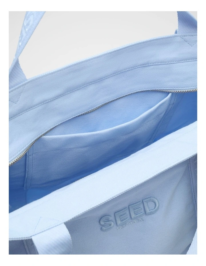 Seed Overnight Bag in Chalk Blue image 4