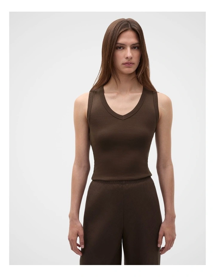 Australian Cotton V Neck Tank image 4