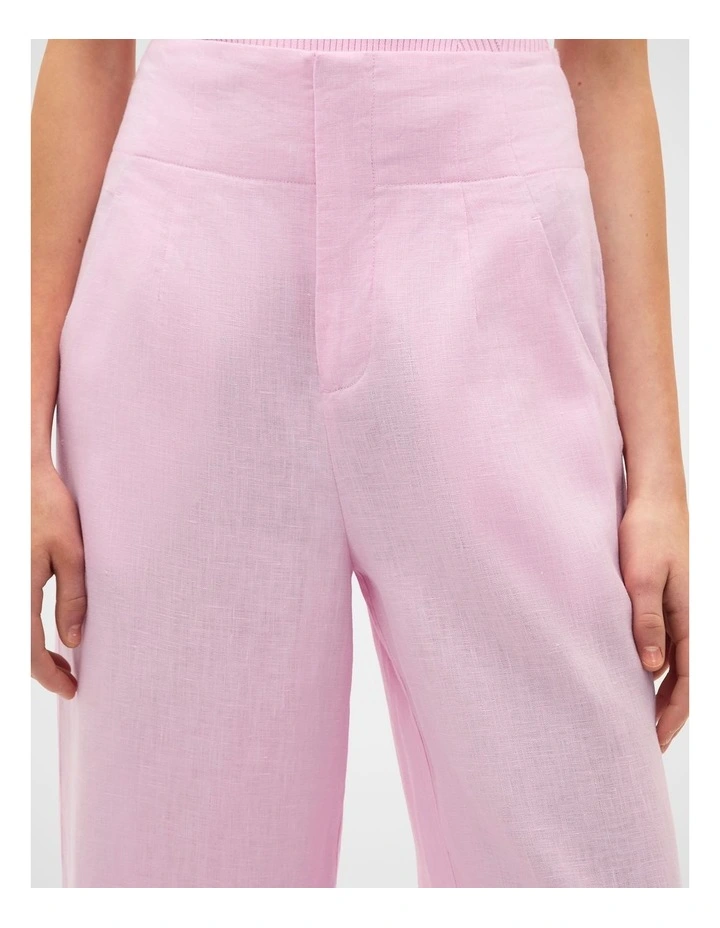 Core Linen Waisted Pant image 4