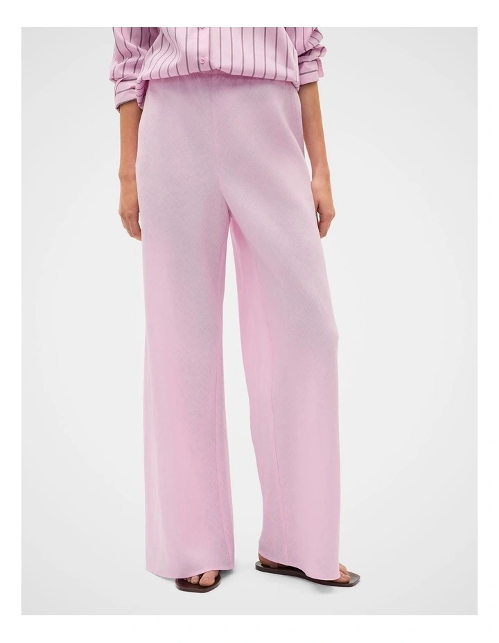 Core Linen Easy Wide Leg Pant image 2