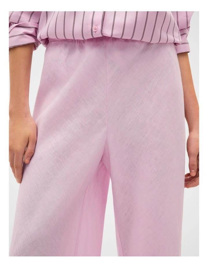 Core Linen Easy Wide Leg Pant image 4