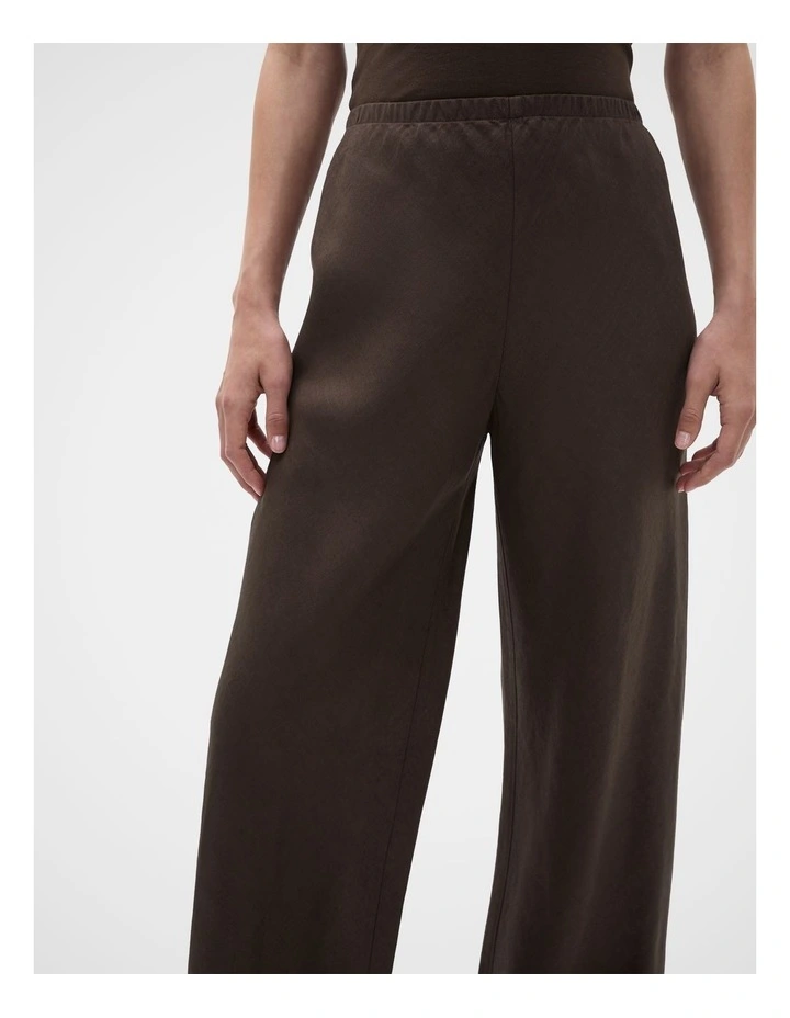 Core Linen Easy Wide Leg Pant image 3