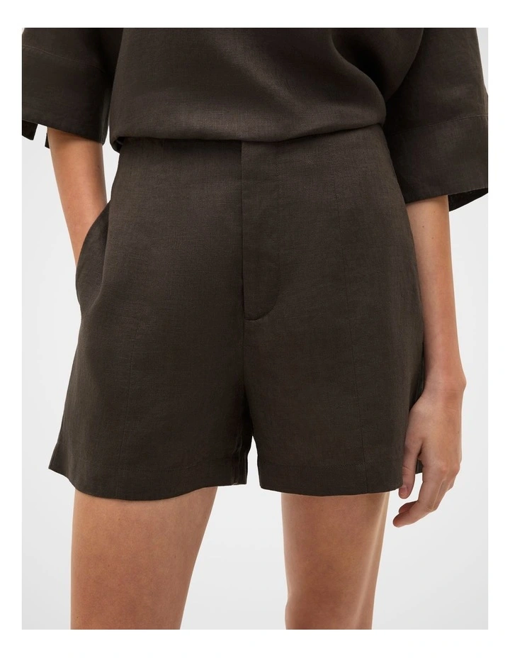 Core Linen High Rise Short image 2
