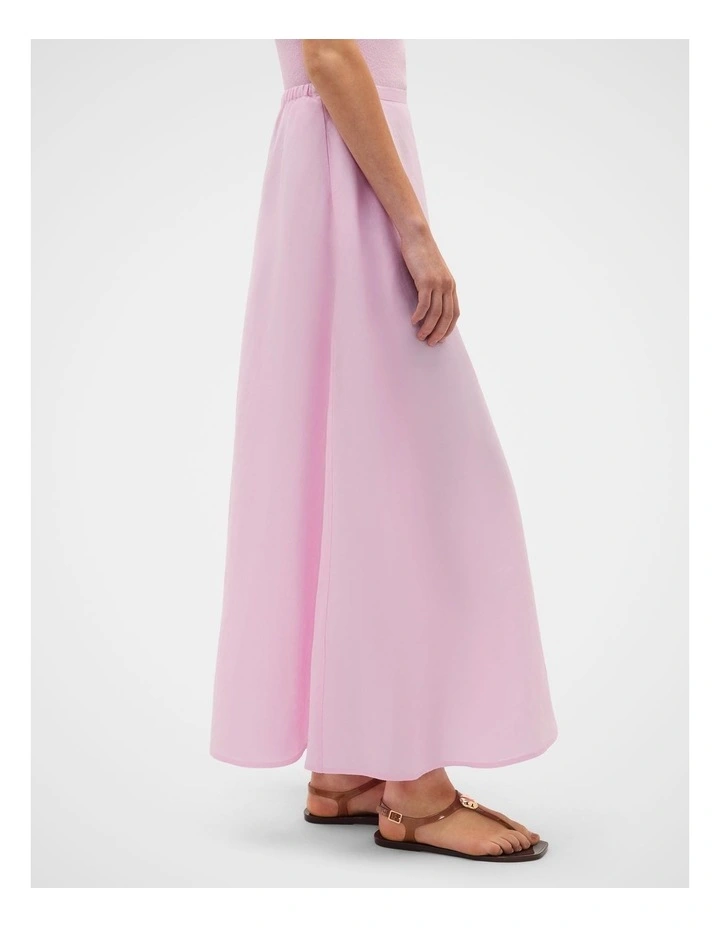 Core Linen Midi Skirt image 4