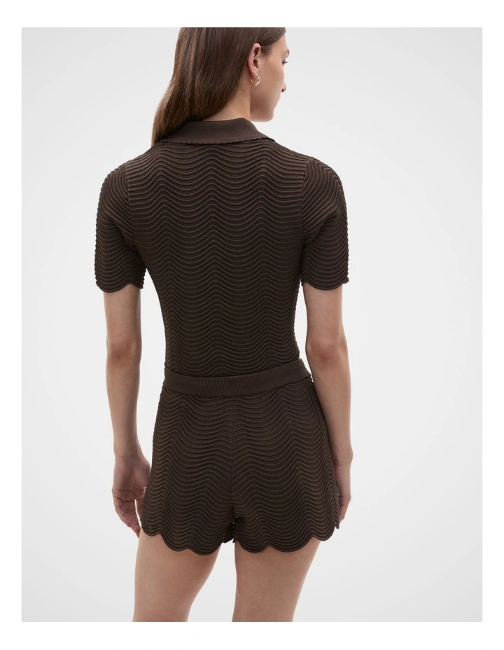 Wave Stitch Knit Short image 4