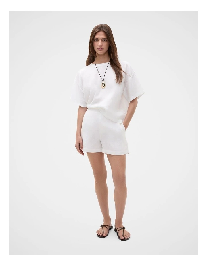 Core Linen Relaxed Tee image 4