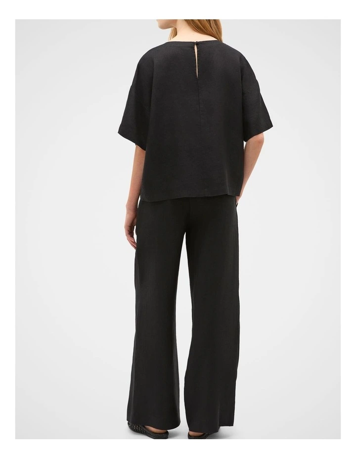 Core Linen Relaxed Tee image 3
