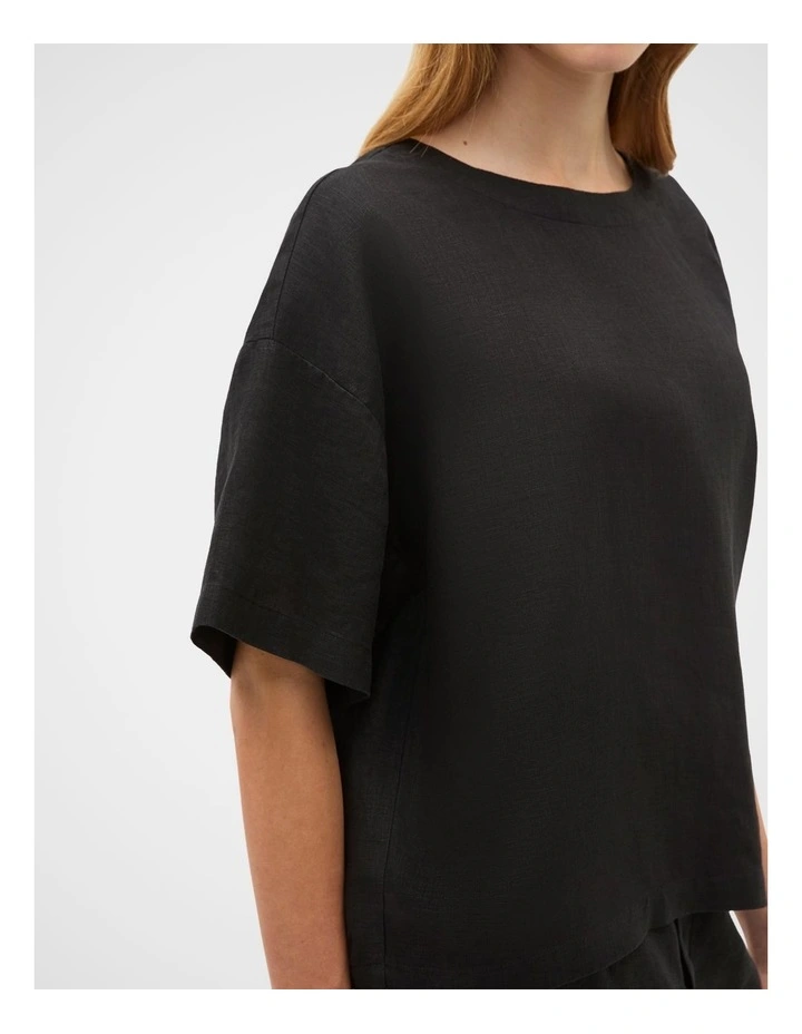 Core Linen Relaxed Tee image 4