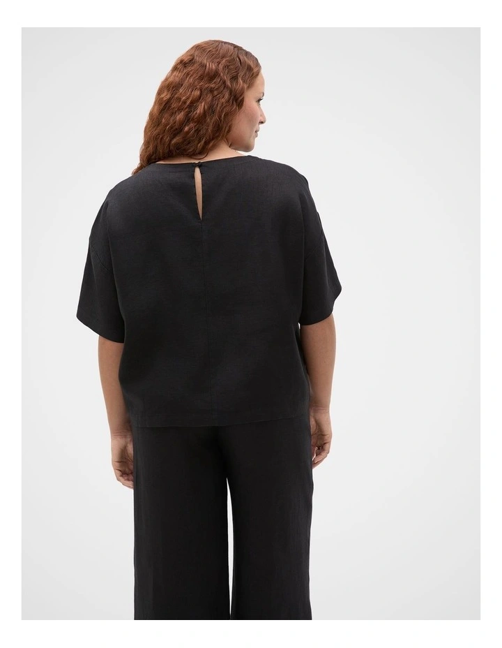 Core Linen Relaxed Tee image 6