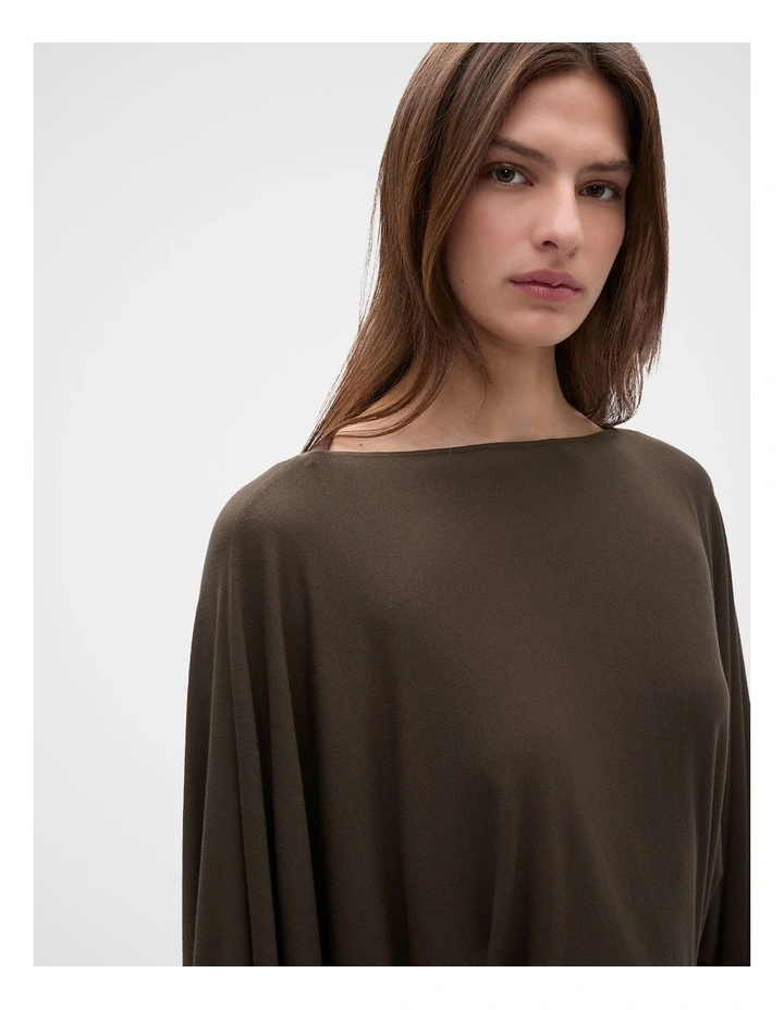 Fine Knit Bubble Sleeve Top image 5