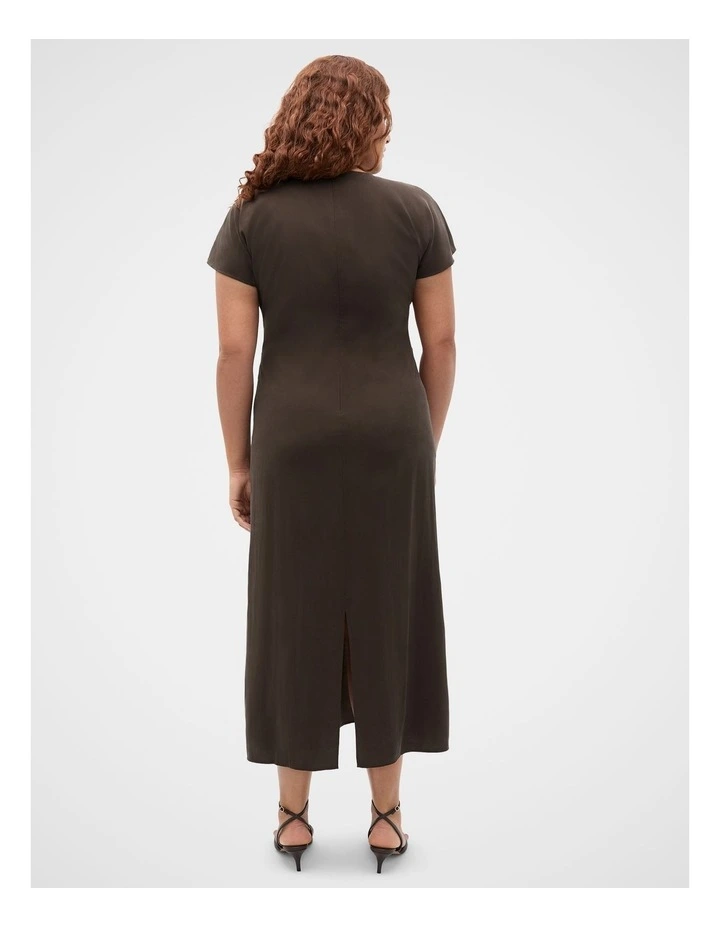Tie Waist Midi Dress image 6