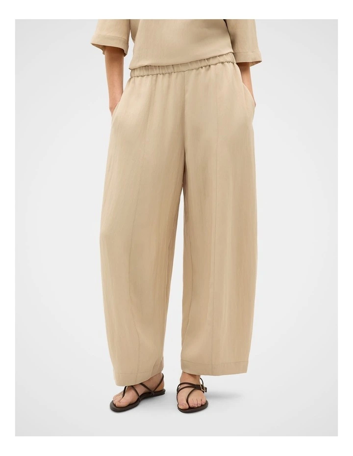 Textured Twill Balloon Pant image 2