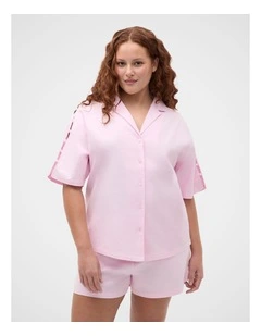 Knot Detail Boxy Shirt