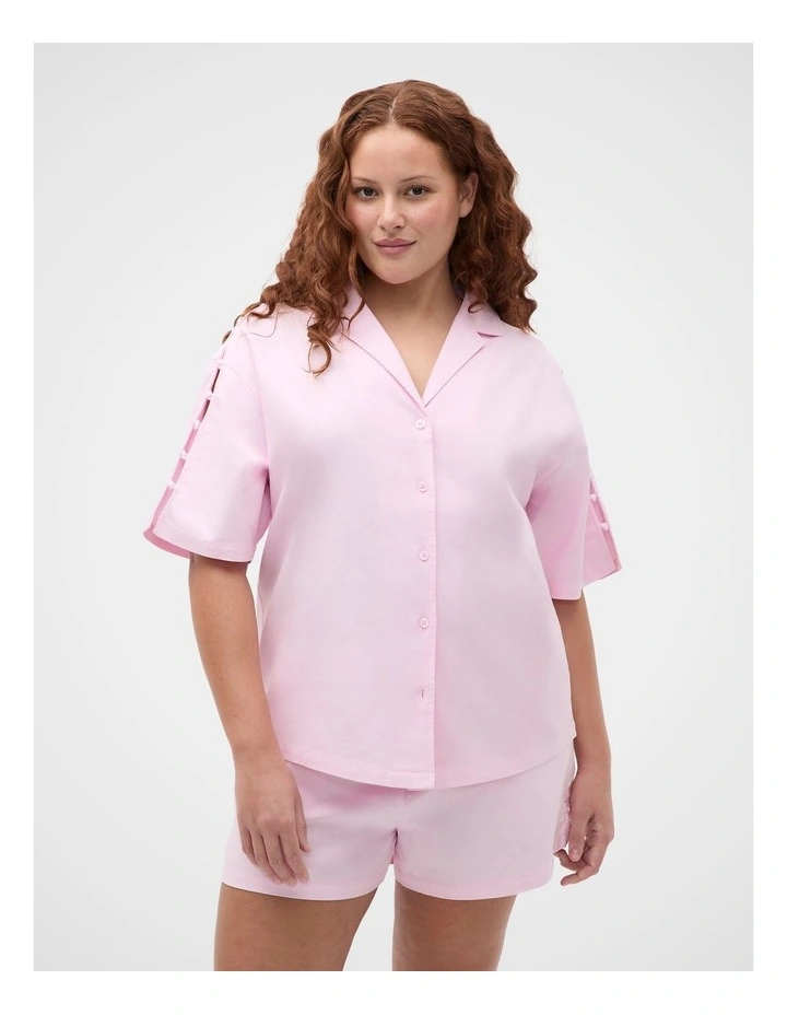 Knot Detail Boxy Shirt image 1