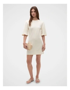Jersey Tie Back Mini Dress