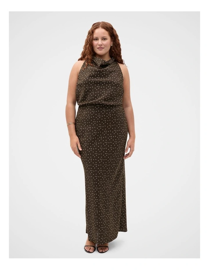 Spot Print Halter Top image 6