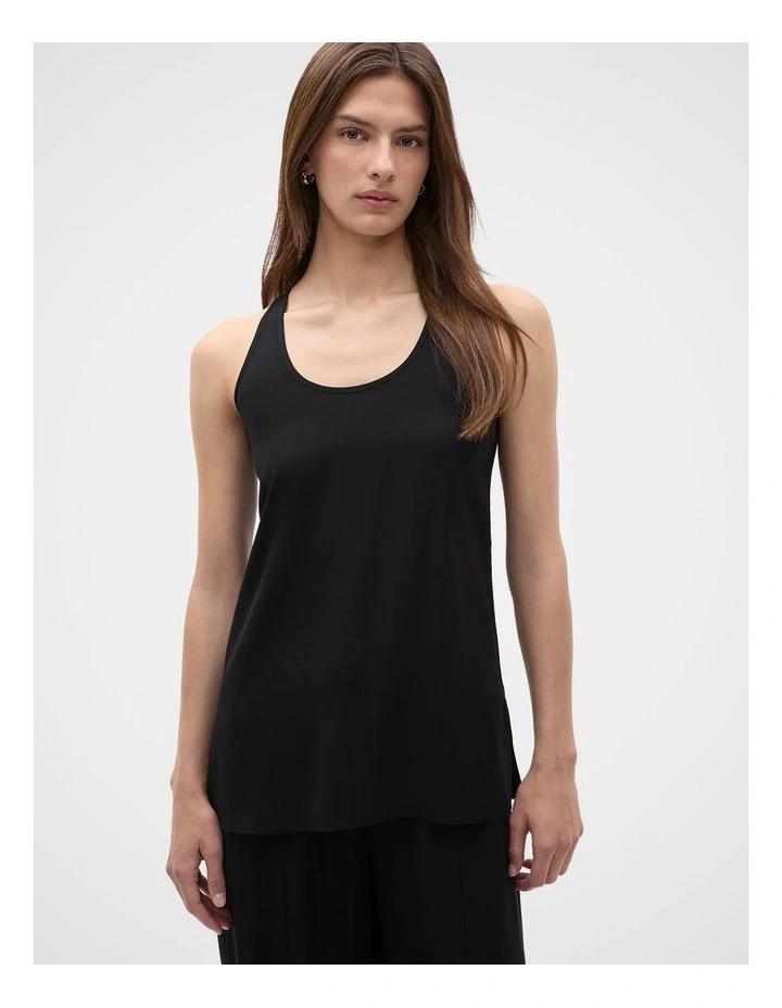 Satin Back Longline Tank image 4