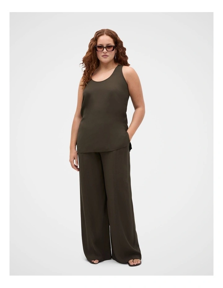 Satin Back Longline Tank image 5