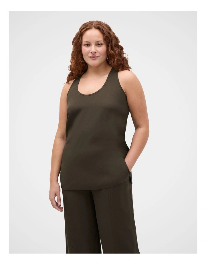Satin Back Longline Tank image 6