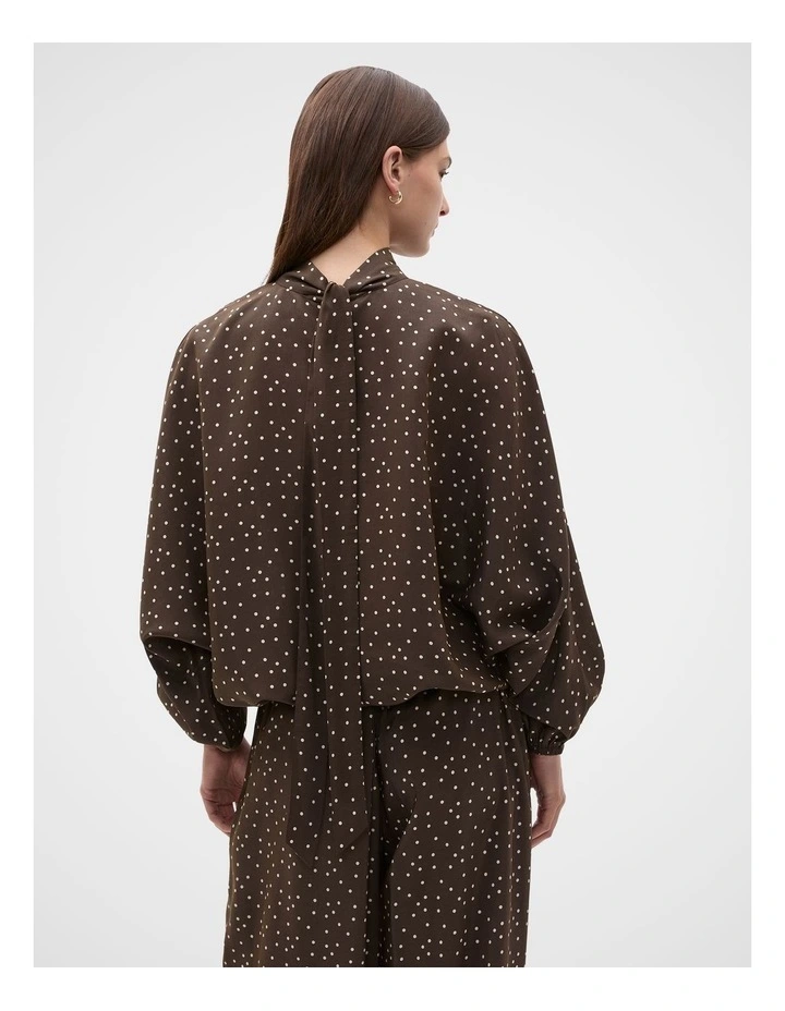 Spot Print Blouse image 3