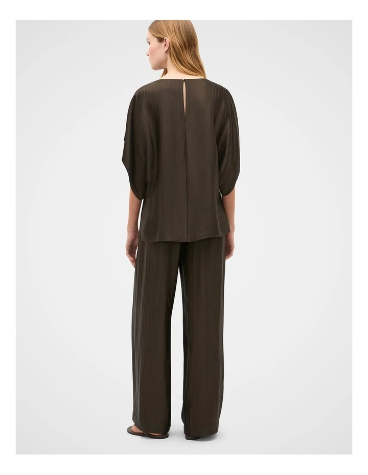 Self Stripe Batwing Top image 4