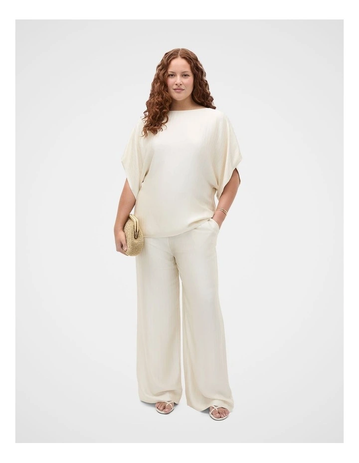 Self Stripe Batwing Top image 2