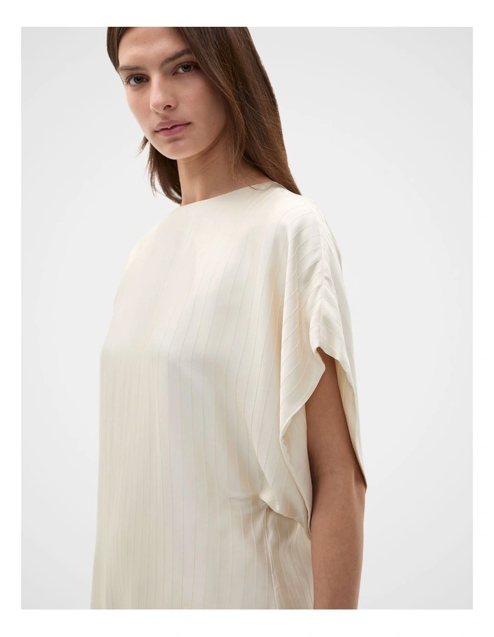Self Stripe Batwing Top image 5