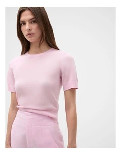 Sheer Knit Tee