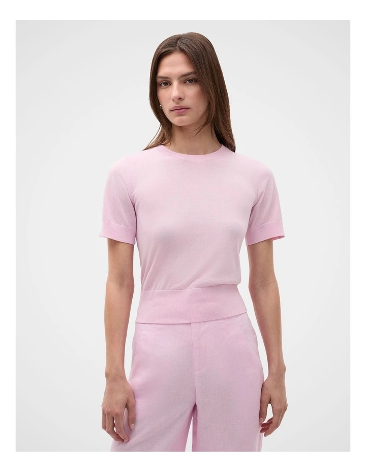 Sheer Knit Tee image 4