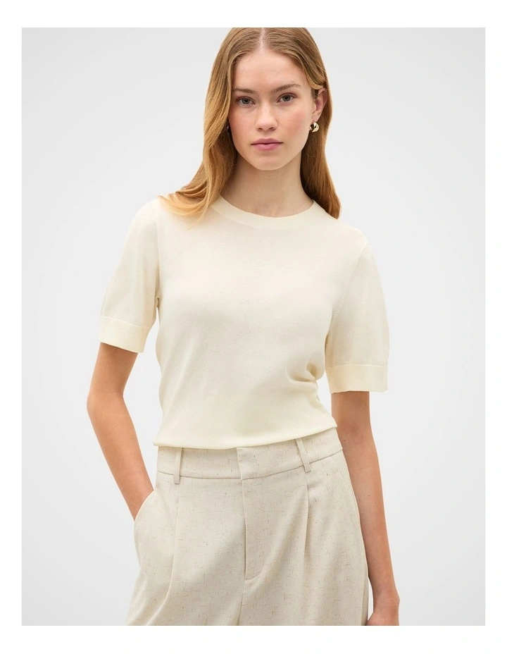 Sheer Knit Tee image 3