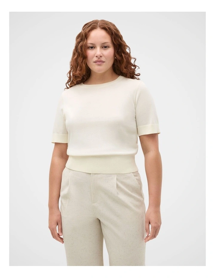 Sheer Knit Tee image 5