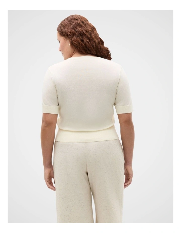 Sheer Knit Tee image 7