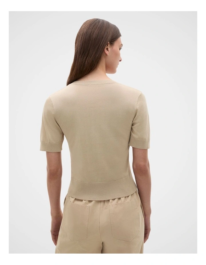 Sheer Knit Tee image 3
