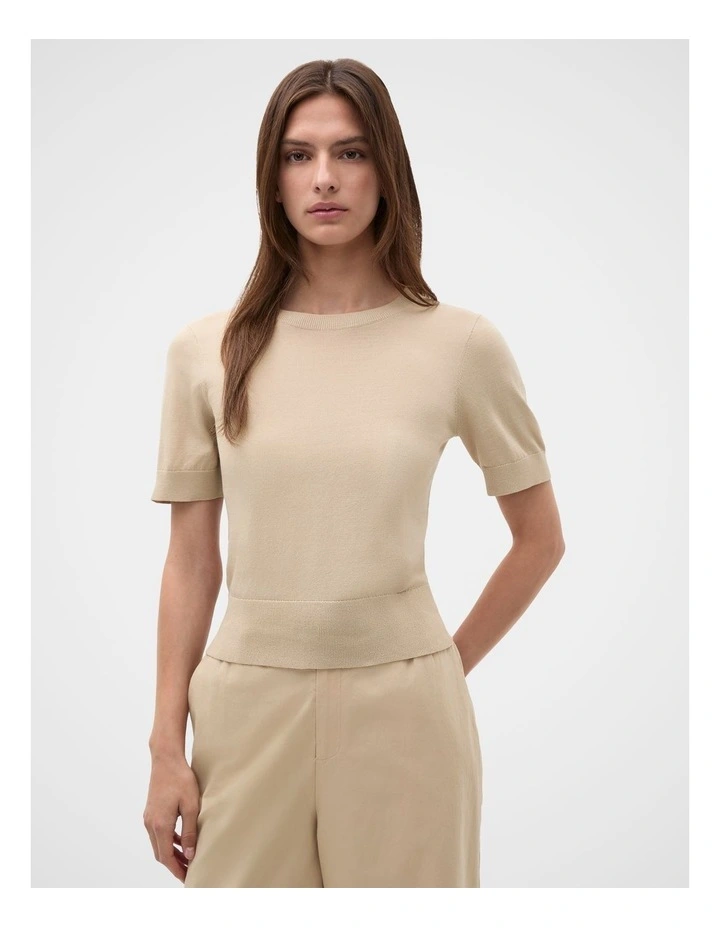 Sheer Knit Tee image 4