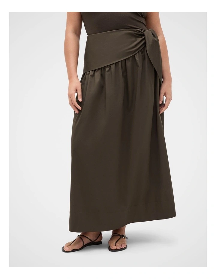 Tie Waist Midi Skirt image 7