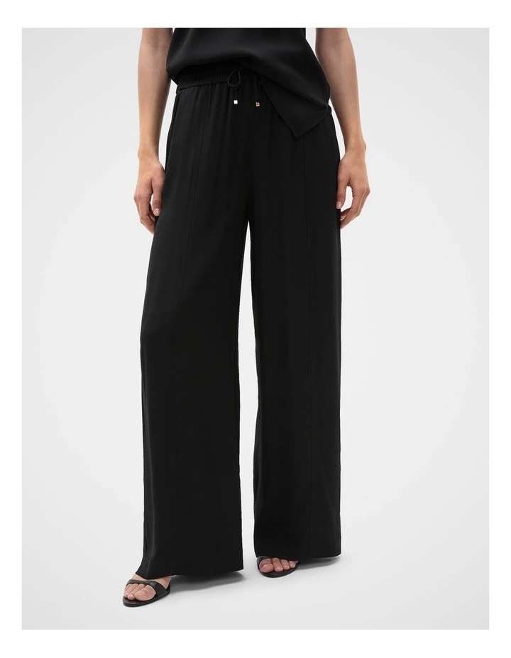 Satin Back Wide Leg Pant image 2