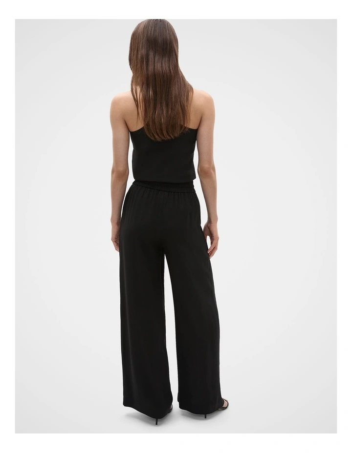 Satin Back Wide Leg Pant image 3