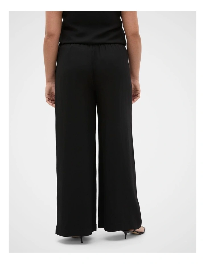 Satin Back Wide Leg Pant image 7