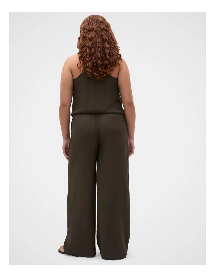 Satin Back Wide Leg Pant image 7