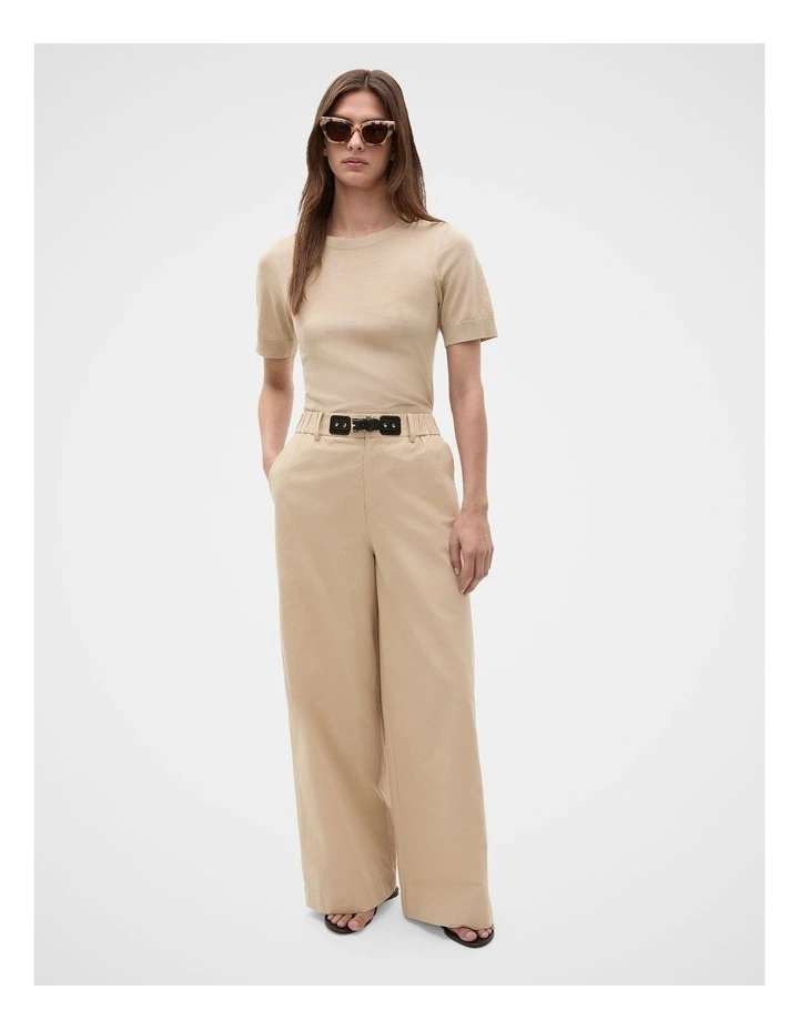 Contrast Belt Pant image 2