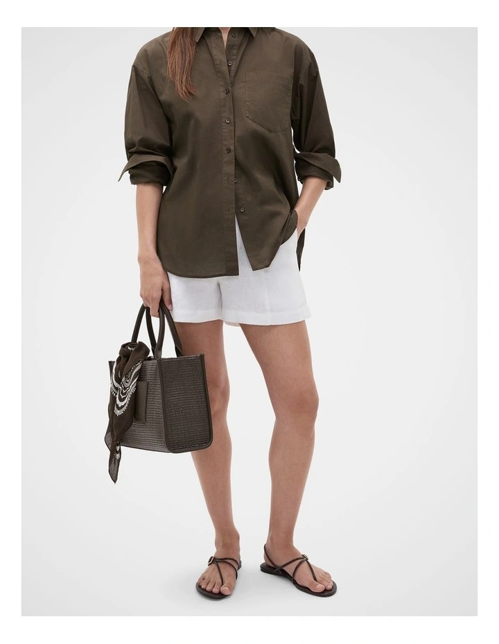Structured Woven Mini Tote image 2