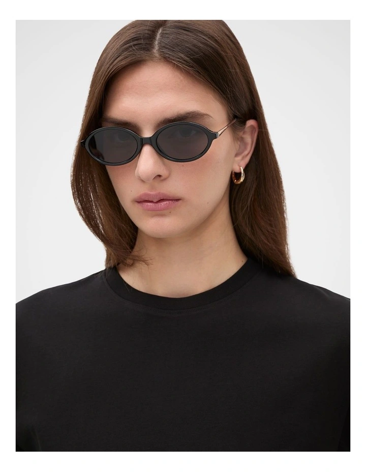 Sabrina Oval Sunglasses image 2