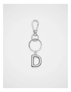 Silver Initial Keyring