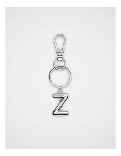 Silver Initial Keyring