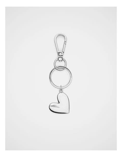 Silver Initial Keyring