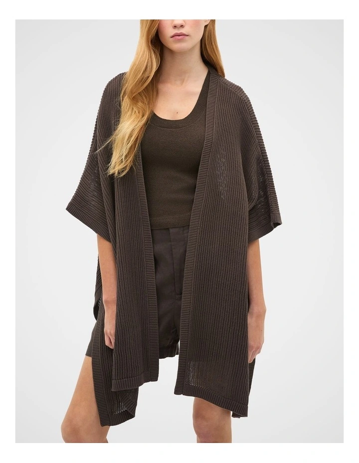 Open Weave Poncho image 2