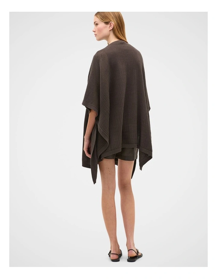 Open Weave Poncho image 3