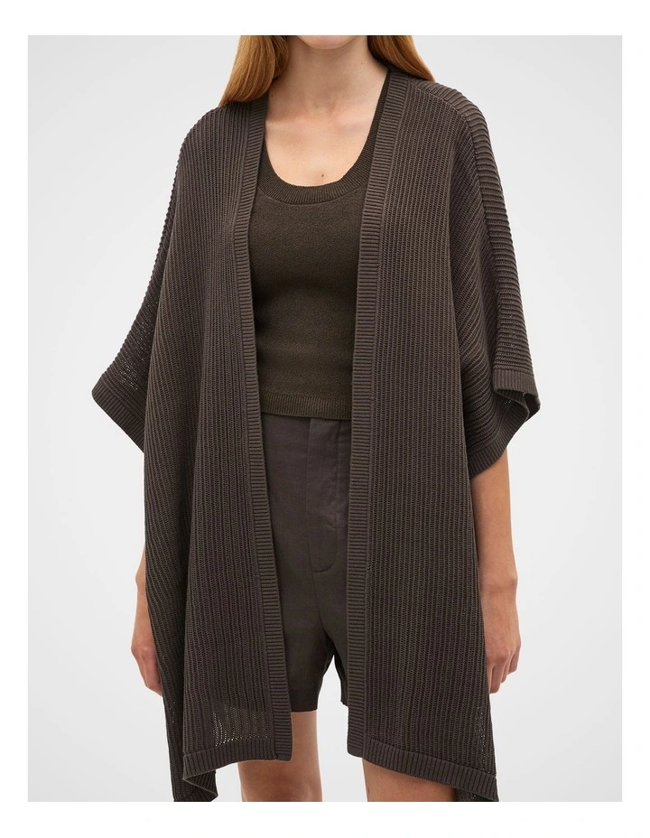 Open Weave Poncho image 4