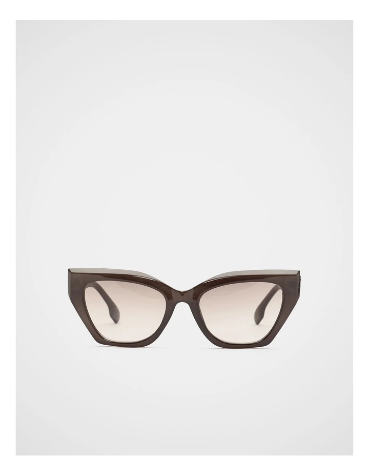Julia Cateye Sunglasses in Dark Espresso image 1