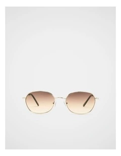 Zara Metal Sunglasses in Gold